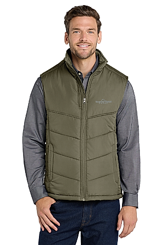 J709 - Port Authority Puffy Vest - Idaho Forest Group - Logowear Store - Embroidery - #29726