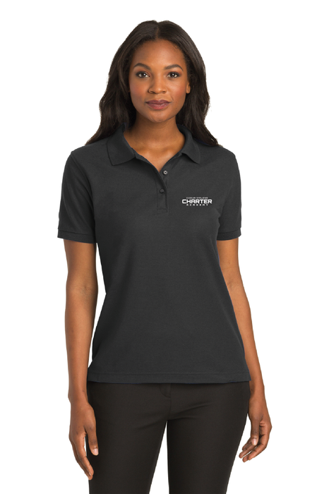 L500 - Port Authority Ladies Silk Touch Polo - CDA Charter Academy - School Store - Embroidery - #28617