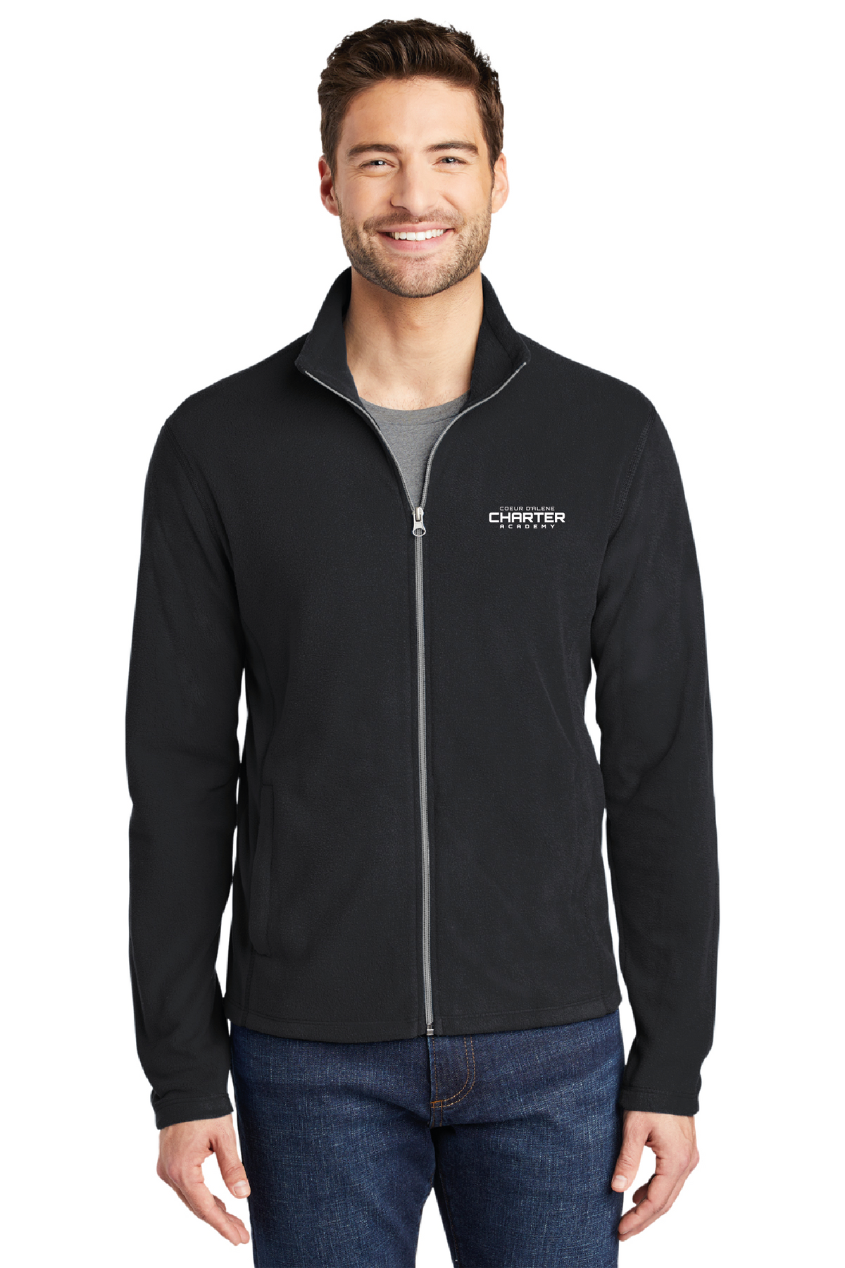 F223 - Port Authority Microfleece Jacket - CDA Charter Academy - School Store - Embroidery - #28617