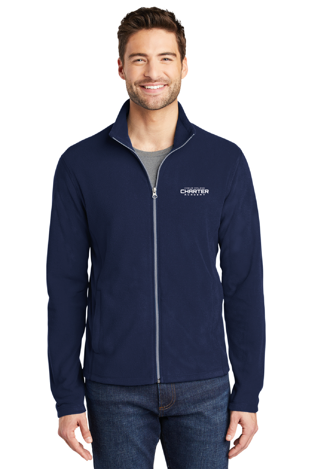 F223 - Port Authority Microfleece Jacket - CDA Charter Academy - School Store - Embroidery - #28617