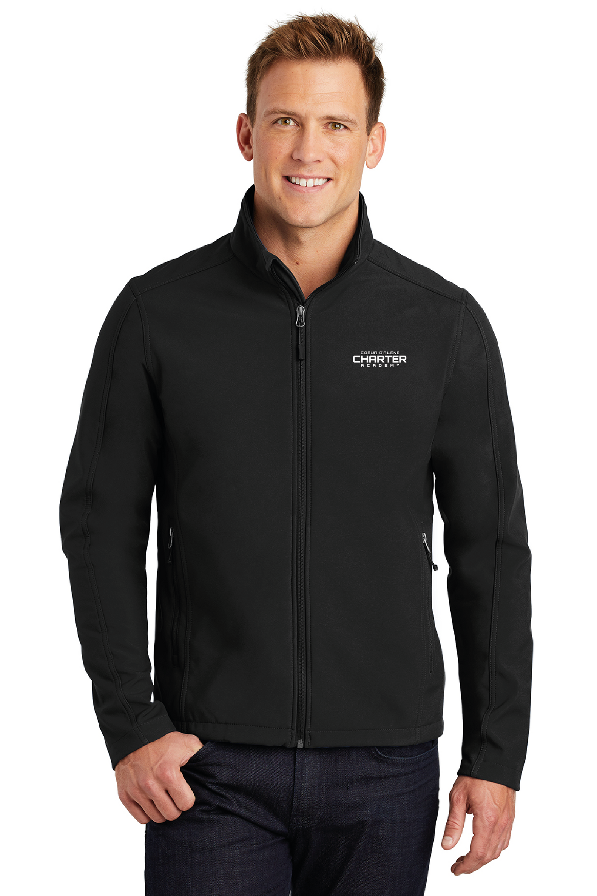 J317 - Port Authority Core Soft Shell Jacket - CDA Charter Academy - School Store - Embroidery - #28617