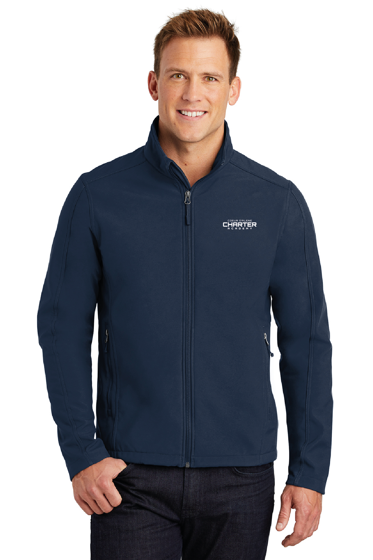 J317 - Port Authority Core Soft Shell Jacket - CDA Charter Academy - School Store - Embroidery - #28617