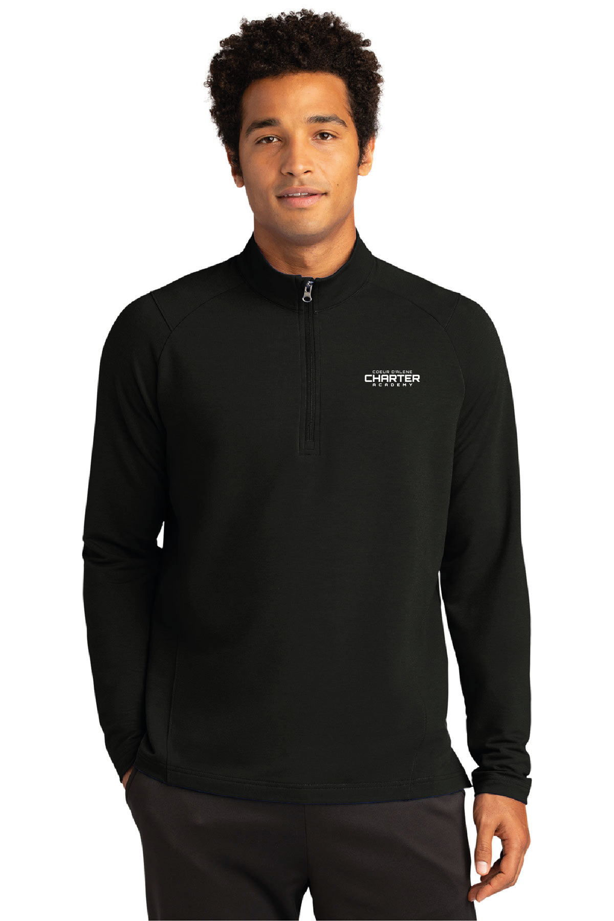 ST561 - Sport-Tek Sport-Wick Flex Fleece 1/4-Zip - CDA Charter Academy - School Store - Embroidery - #28617