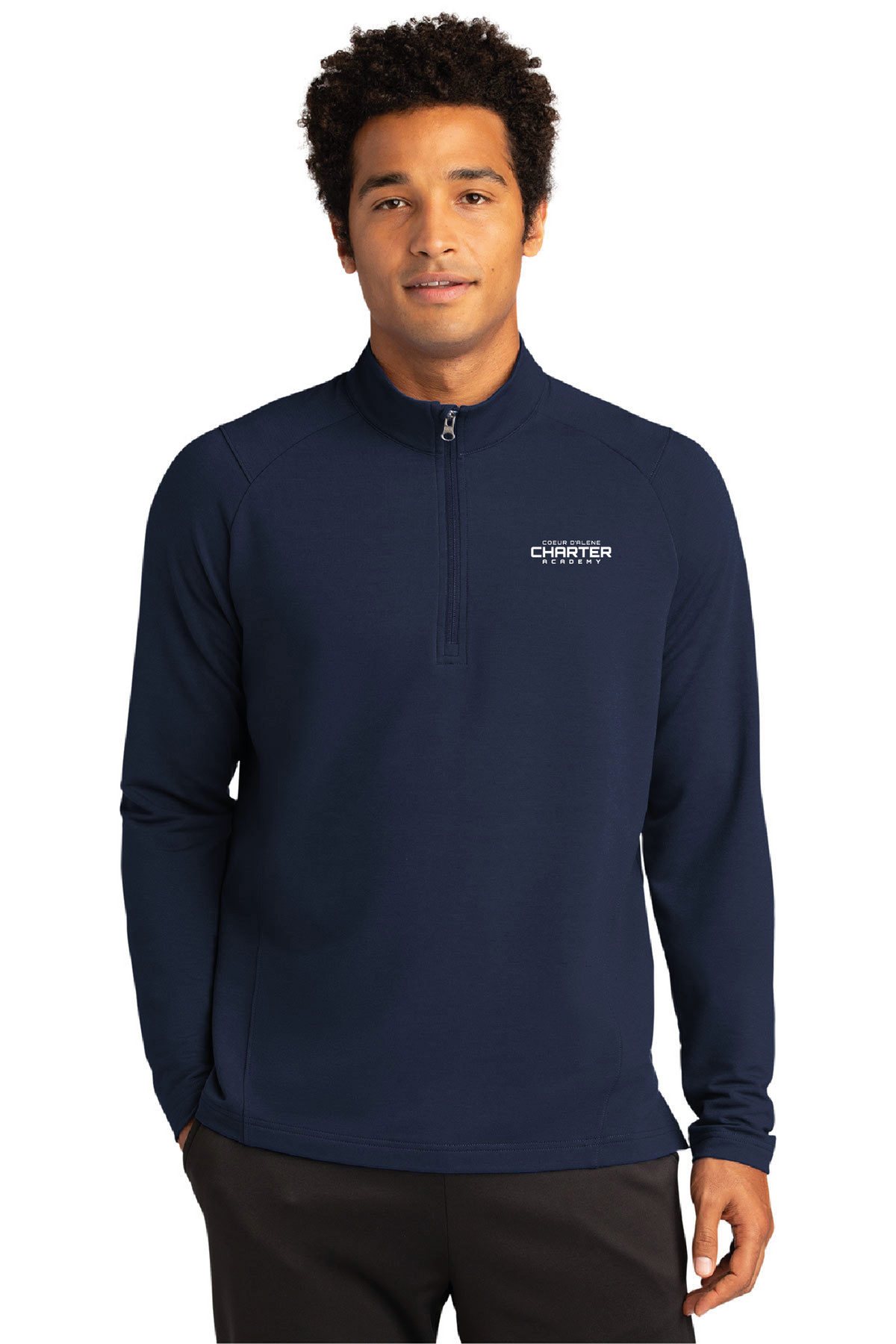 ST561 - Sport-Tek Sport-Wick Flex Fleece 1/4-Zip - CDA Charter Academy - School Store - Embroidery - #28617