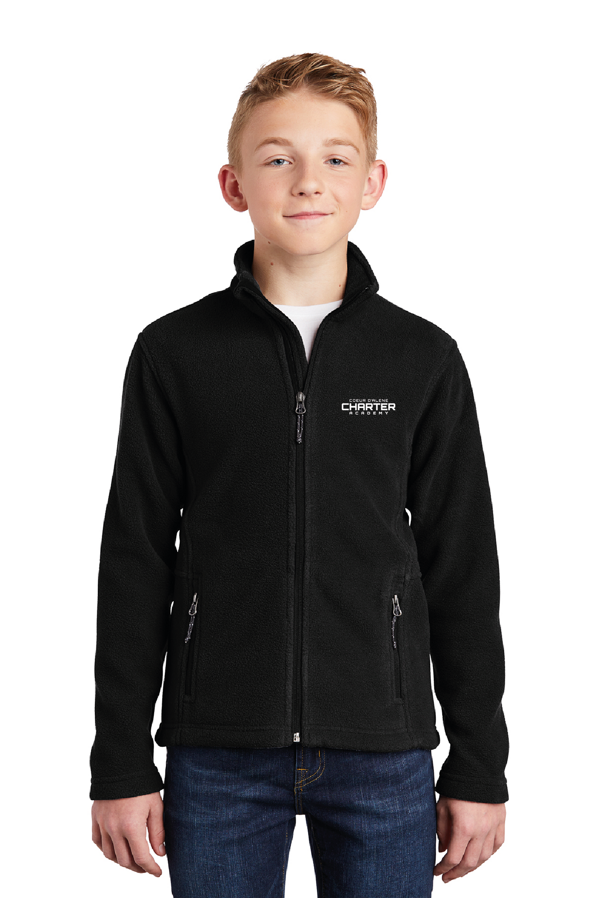 Y217 - Port Authority Youth Value Fleece Jacket - CDA Charter Academy - School Store - Embroidery - #28617
