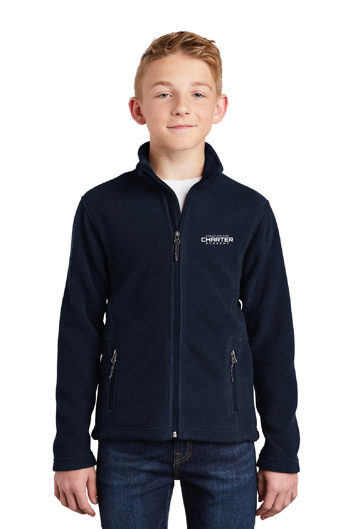 Y217 - Port Authority Youth Value Fleece Jacket - CDA Charter Academy - School Store - Embroidery - #28617