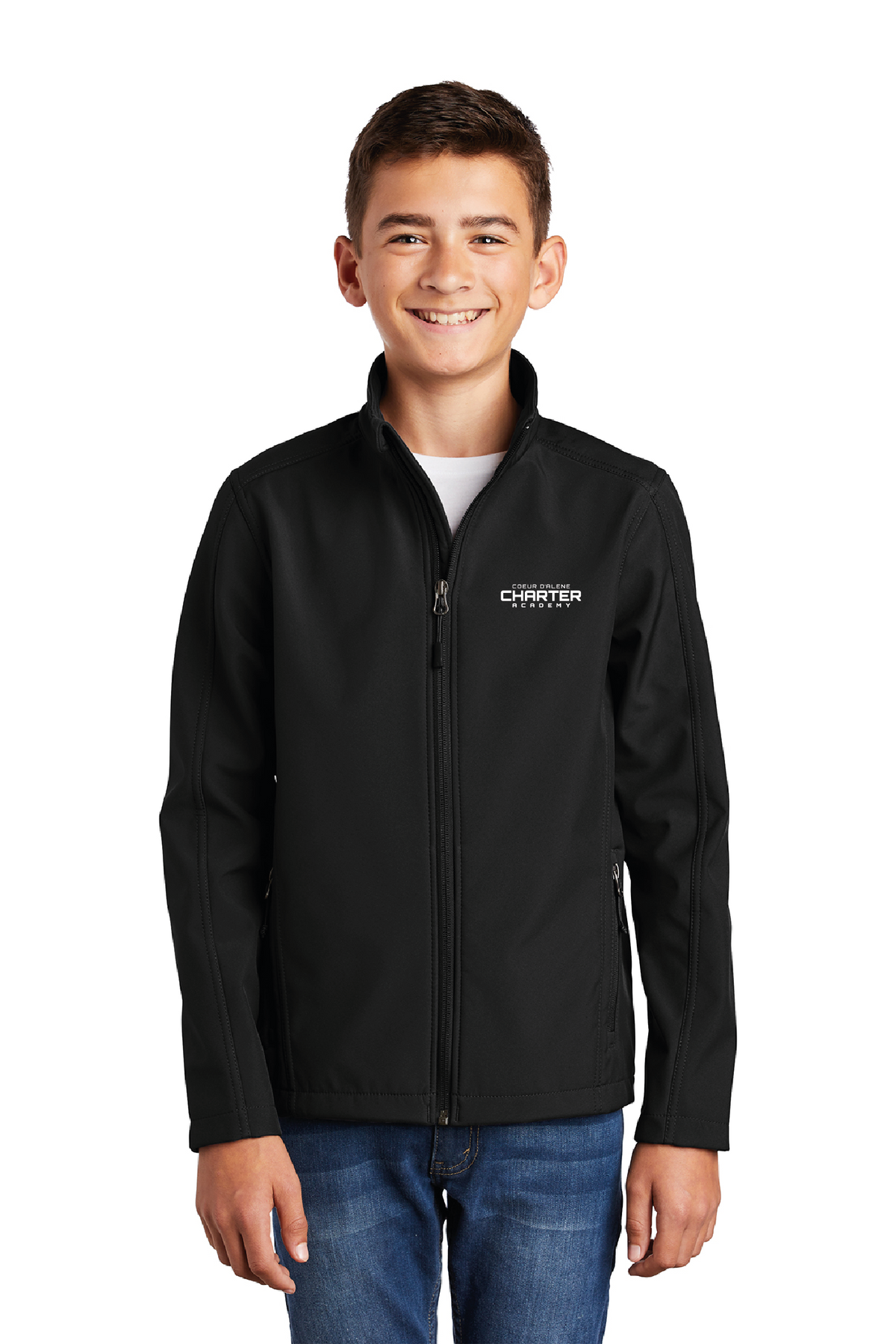 Y317 - Port Authority Youth Core Soft Shell Jacket - CDA Charter Academy - School Store - Embroidery - #28617