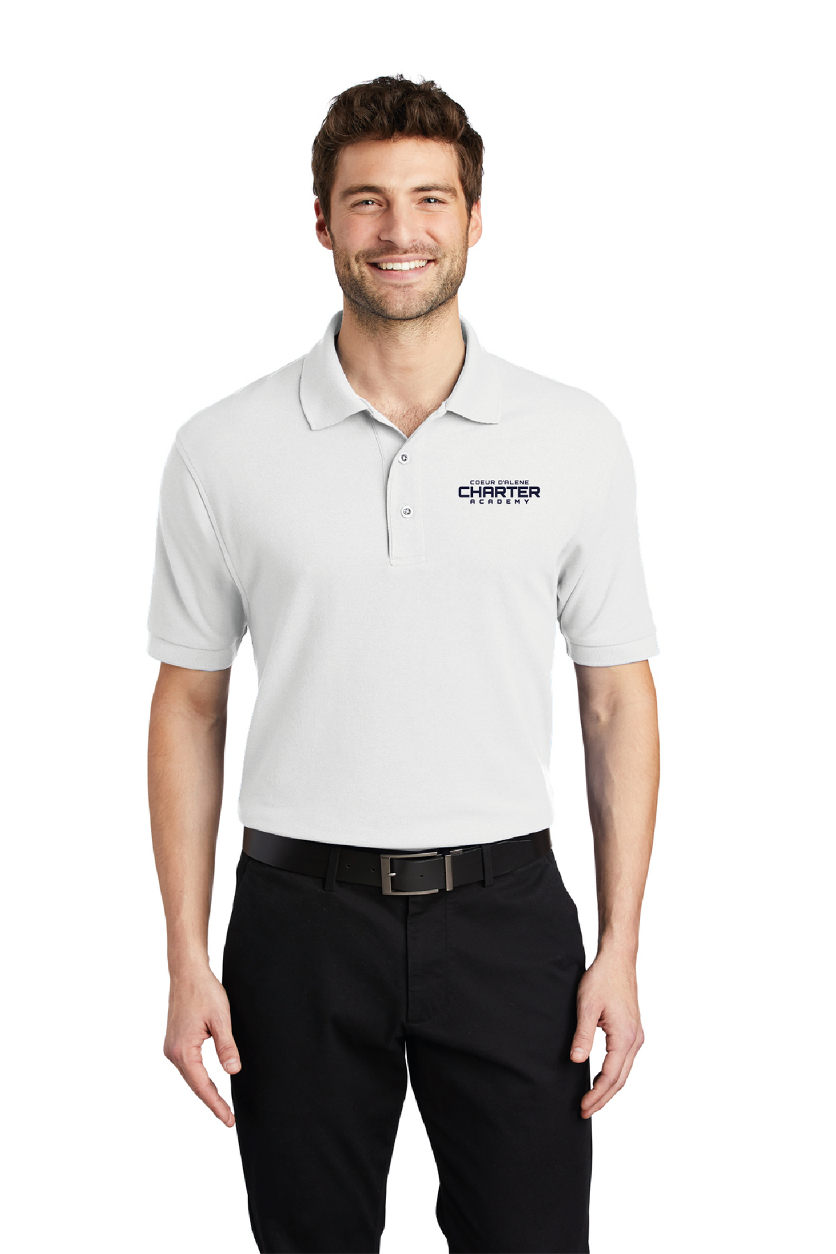 K500 - Port Authority Silk Touch Polo - CDA Charter Academy - School Store - Embroidery - #28617