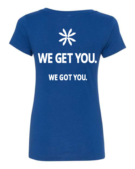 ## NOT IN USE ## KH Womens V-neck - We Get You, We Got You ## NOT IN USE ##