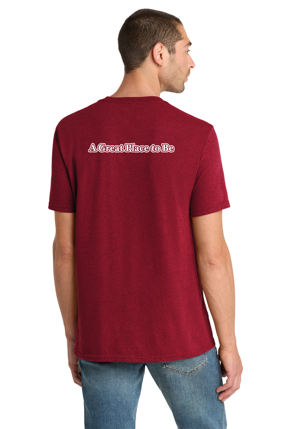 DM108 - District Perfect Blend CVC Tee - Bryan Elementary - Order Collection Store - Transfer Screen Print - #29972