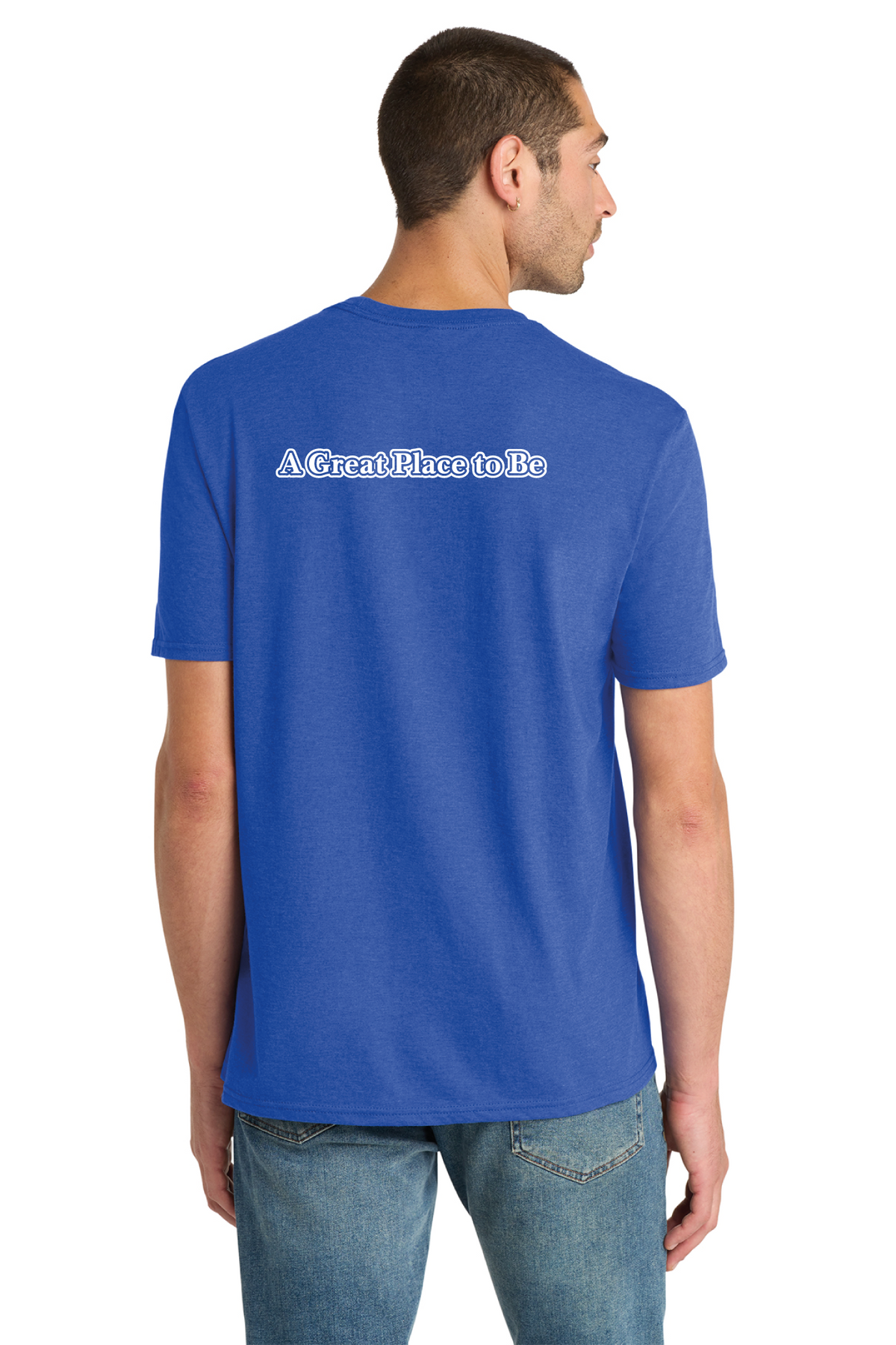 DM108 - District Perfect Blend CVC Tee - Bryan Elementary - Order Collection Store - Transfer Screen Print - #29972