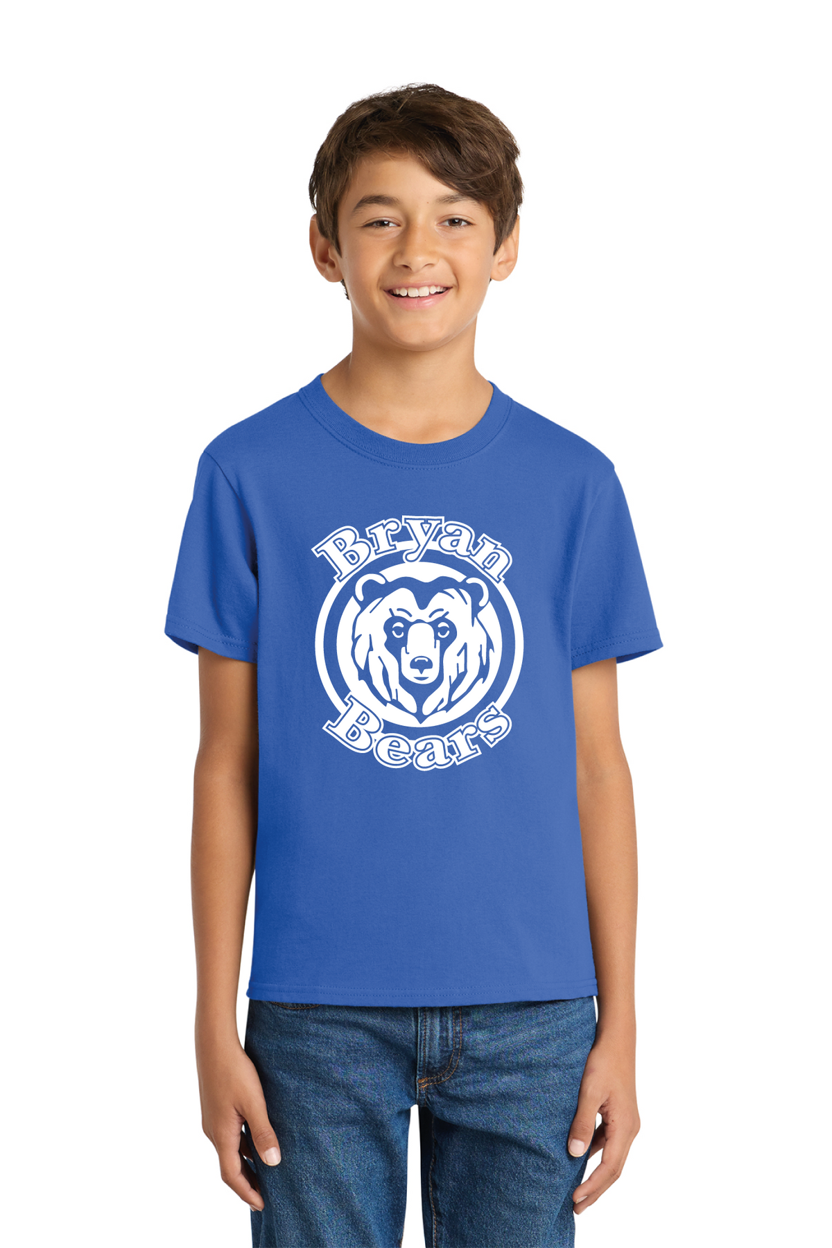 PC54Y - Port & Co Youth Core Cotton Tee - Bryan Elementary - Order Collection Store - Transfer Screen Print - #29972