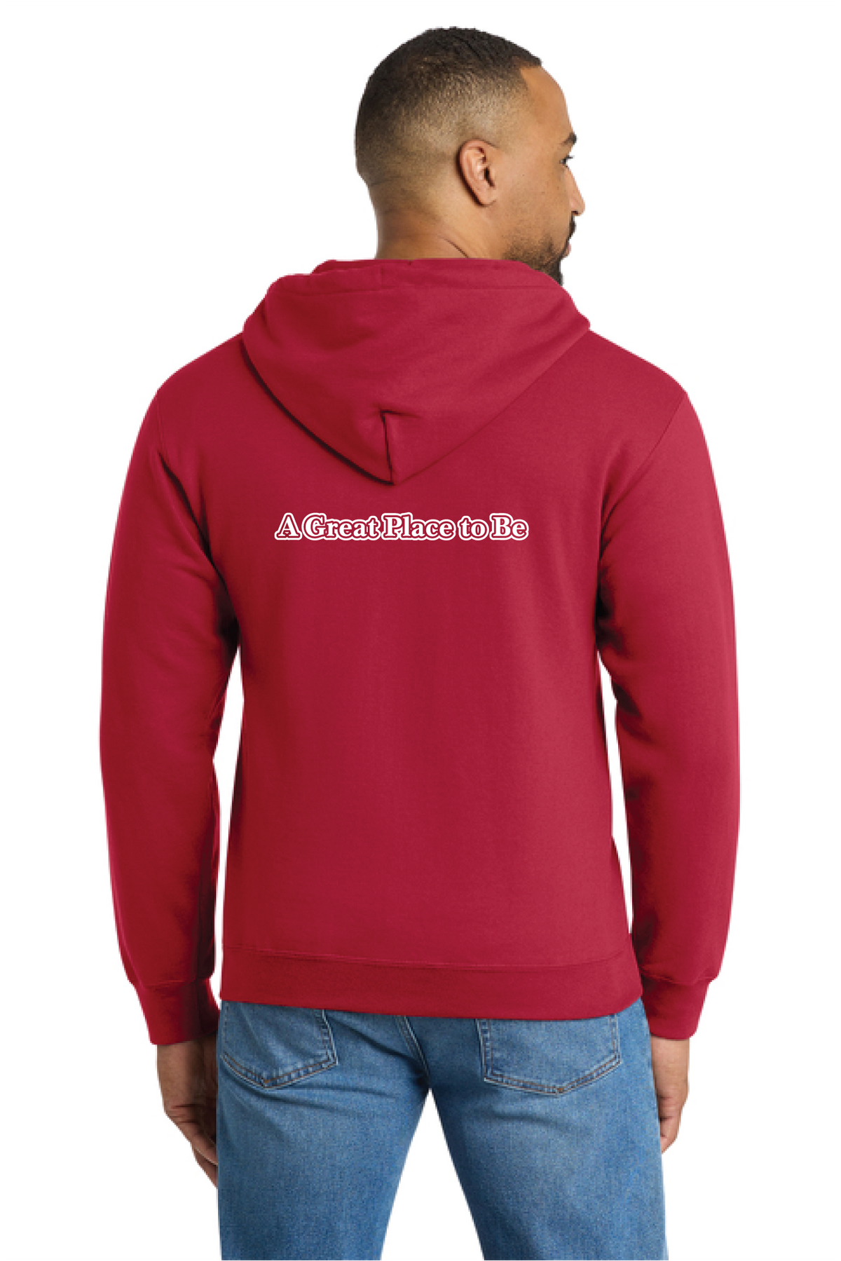 PC90ZH - Port & Co Essential Fleece Full-Zip Hooded Sweatshirt - Bryan Elementary - Order Collection Store - Transfer Screen Print - #29972