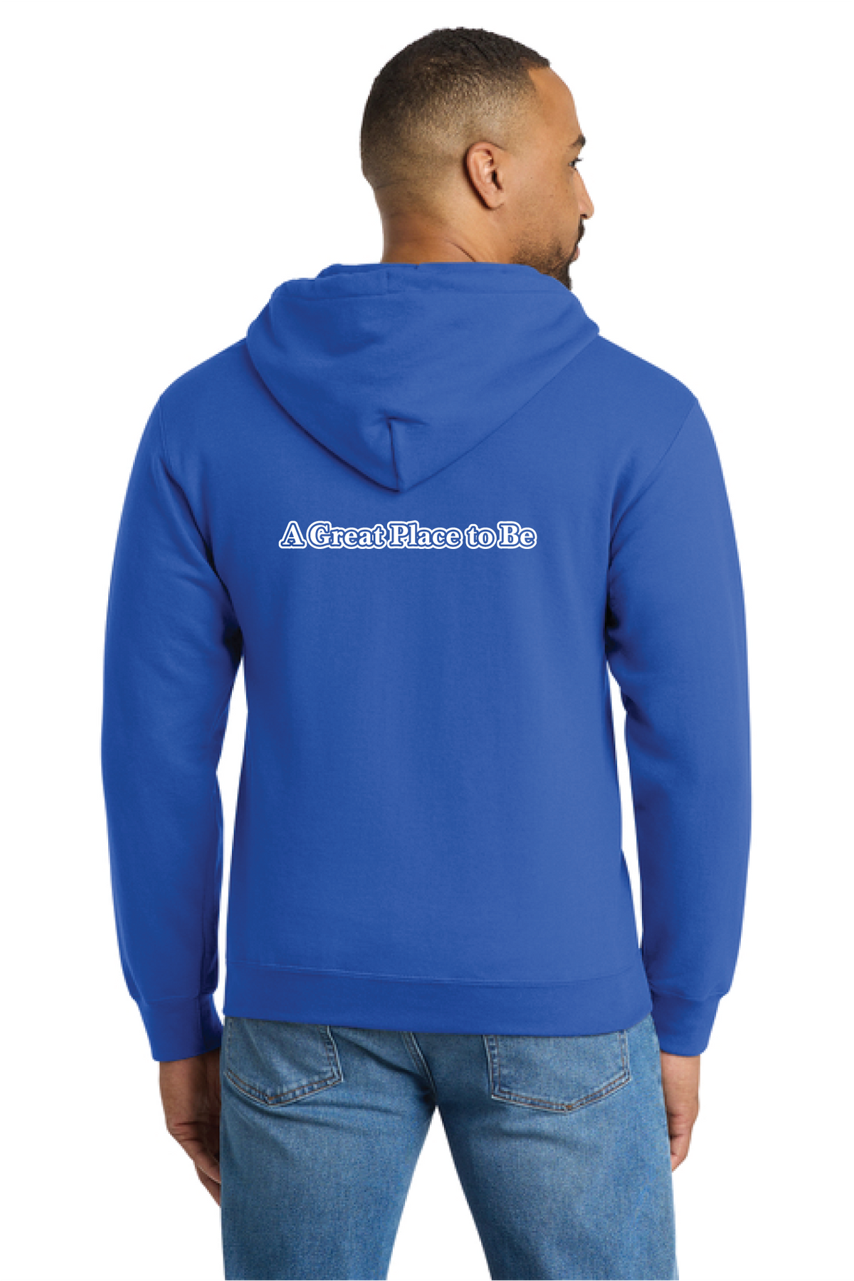 PC90ZH - Port & Co Essential Fleece Full-Zip Hooded Sweatshirt - Bryan Elementary - Order Collection Store - Transfer Screen Print - #29972