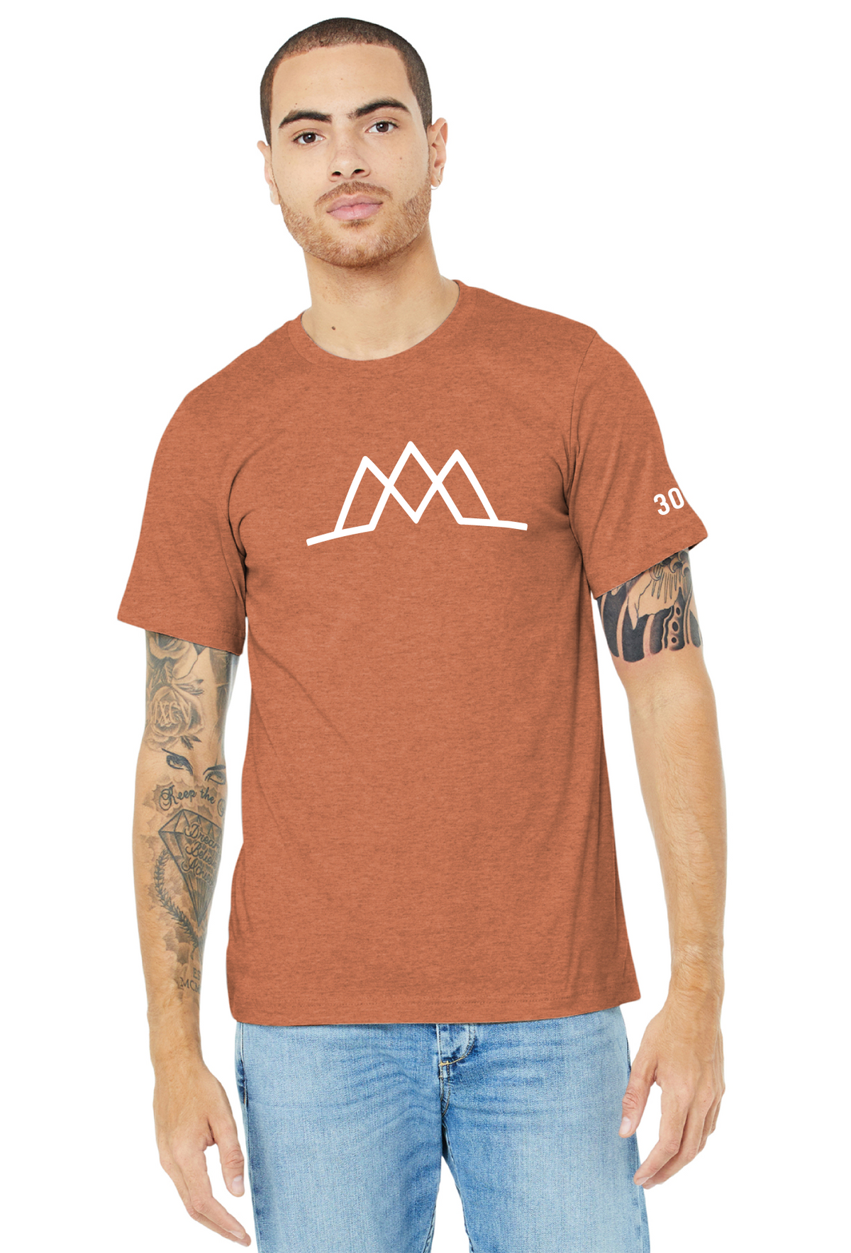 BC3001CVC - BELLA+CANVAS Unisex Heather CVC Short Sleeve Tee - 300 Design - MaxLiving - Restock Store - Screen Print - #28565