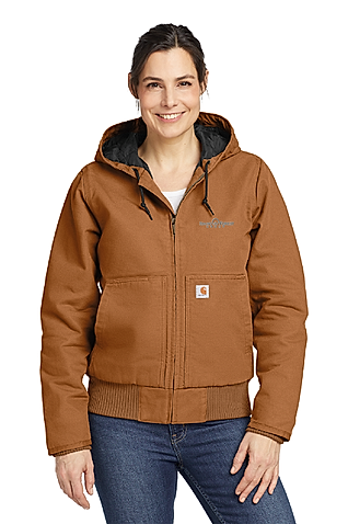 CT104053 - Carhartt Women's Washed Duck Active Jac - Idaho Forest Group - Logowear Store - Embroidery - #29726
