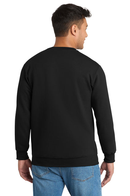 PC90 - Port &amp; Co Essential Fleece Crewneck Sweatshirt - CDA Charter Academy - School Store - Transfer Screen Print - #28752