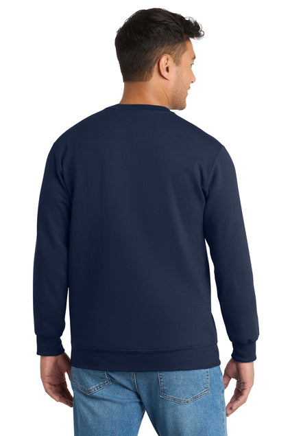 PC90 - Port &amp; Co Essential Fleece Crewneck Sweatshirt - CDA Charter Academy - School Store - Transfer Screen Print - #28752