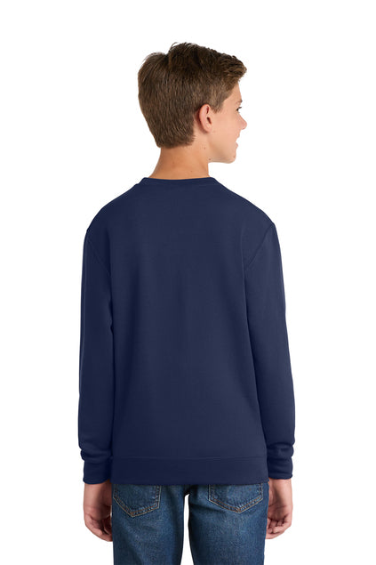 PC90Y - Youth Core Fleece Crewneck Sweatshirt - Ramsey Science Magnet - School Store - Digital Print - #28631