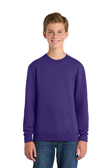 PC90Y - Youth Core Fleece Crewneck Sweatshirt - Ramsey Science Magnet - School Store - Digital Print - #28631
