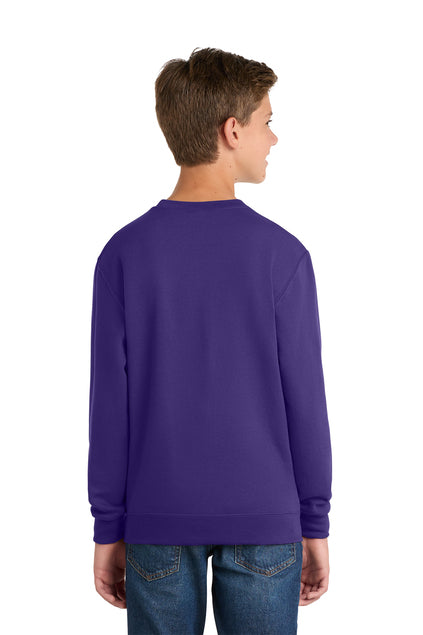 PC90Y - Youth Core Fleece Crewneck Sweatshirt - Ramsey Science Magnet - School Store - Digital Print - #28631
