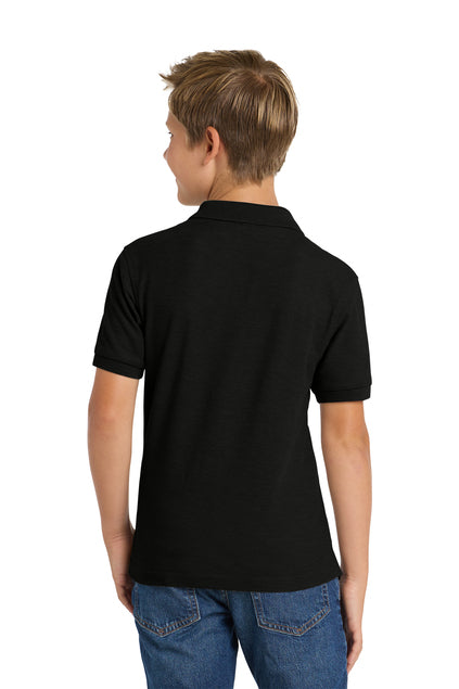 Port Authority - Port Authority Youth Silk Touch Polo. Y500 - WayMaker - School Store - Transfer Screen Print - #28457