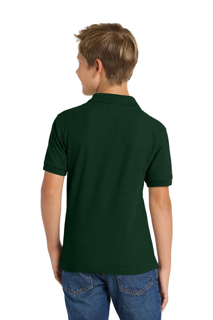 Y500 - Youth Silk Touch Polo - Ramsey Science Magnet - School Store - Digital Print - #28631