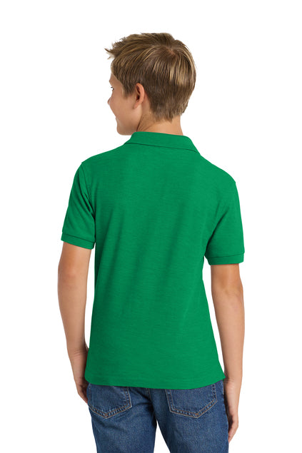 Y500 - Youth Silk Touch Polo - Ramsey Science Magnet - School Store - Digital Print - #28631
