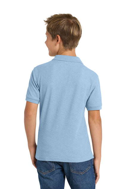 Y500 - Youth Silk Touch Polo - Ramsey Science Magnet - School Store - Digital Print - #28631