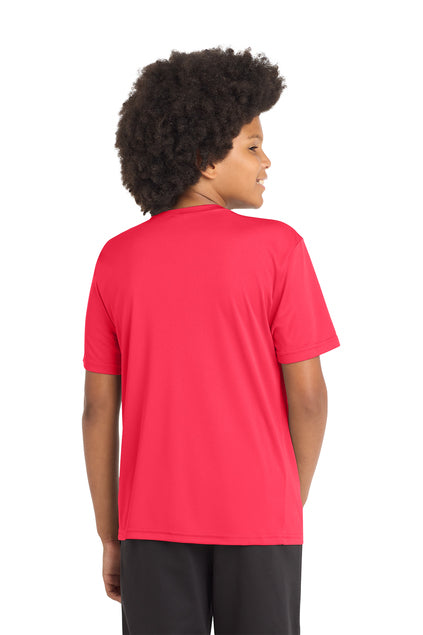 YST350 - Youth PosiCharge Competitor Tee - Ramsey Science Magnet - School Store - Digital Print - #28631