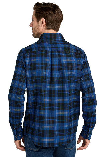 EB610 - Eddie Bauer Long Sleeve Favorite Flannel Plaid Shirt - DEMO - Company Store - Embroidery - INVOICE#