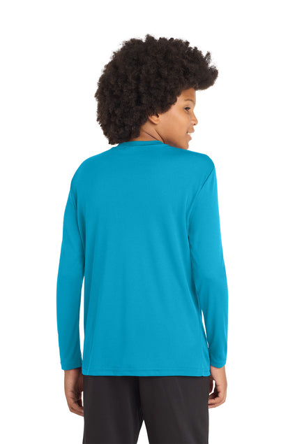 YST350LS - Sport-Tek Youth Long Sleeve PosiCharge Competitor Tee - Ramsey Science Magnet - School Store - Digital Print - #28631