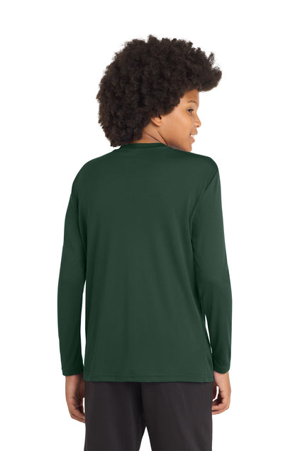 YST350LS - Sport-Tek Youth Long Sleeve PosiCharge Competitor Tee - Ramsey Science Magnet - School Store - Digital Print - #28631