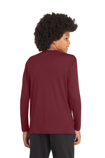 YST350LS - Sport-Tek Youth Long Sleeve PosiCharge Competitor Tee - Ramsey Science Magnet - School Store - Digital Print - #28631
