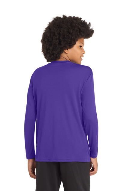 YST350LS - Sport-Tek Youth Long Sleeve PosiCharge Competitor Tee - Ramsey Science Magnet - School Store - Digital Print - #28631