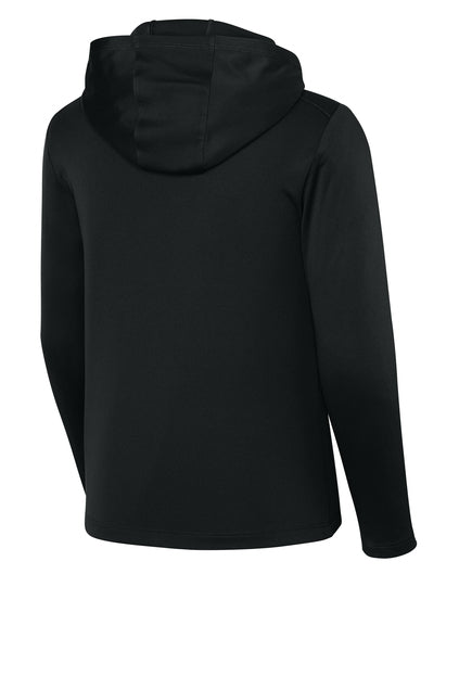 YST420LSH - Sport-Tek Youth Posi-UV Pro Long Sleeve Hoodie - Ramsey Science Magnet - School Store - Digital Print - #28631
