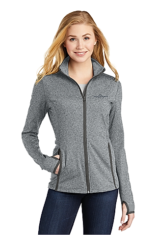 LST853 - Sport-Tek Women's Sport-Wick Stretch Contrast Full-Zip Jacket - Idaho Forest Group - Logowear Store - Embroidery - #29726