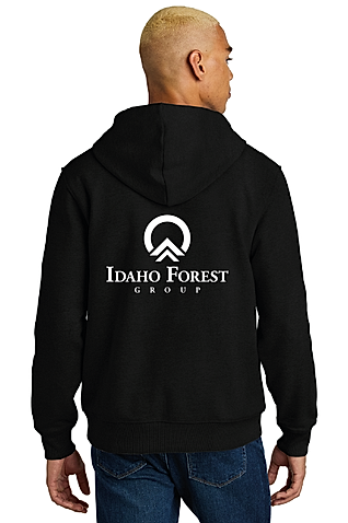 DT6600 - District V.I.T. Super Heavyweight Fleece Hoodie - Idaho Forest Group - Logowear Store - Transfer Screen Print - #29726
