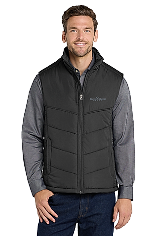 J709 - Port Authority Puffy Vest - Idaho Forest Group - Logowear Store - Embroidery - #29726
