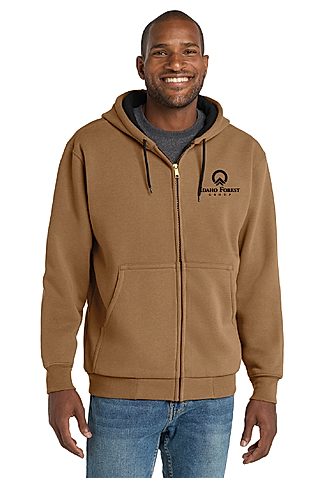 CS620 - CornerStone - Heavyweight Full-Zip Hooded Sweatshirt with Thermal Lining - Idaho Forest Group - Logowear Store - Transfer Screen Print - #29726