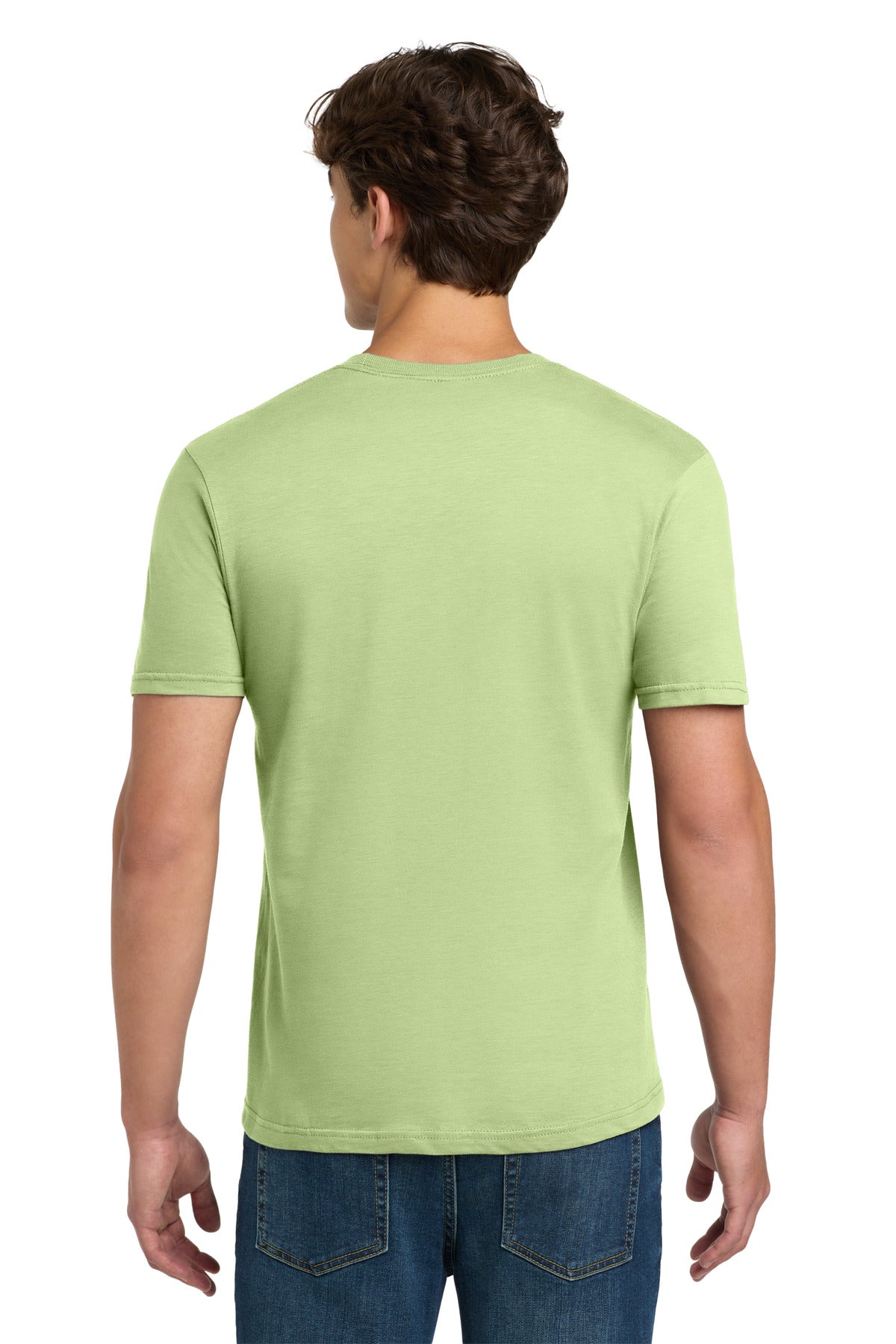 Gildan Softstyle T-Shirt 64000 back model image.