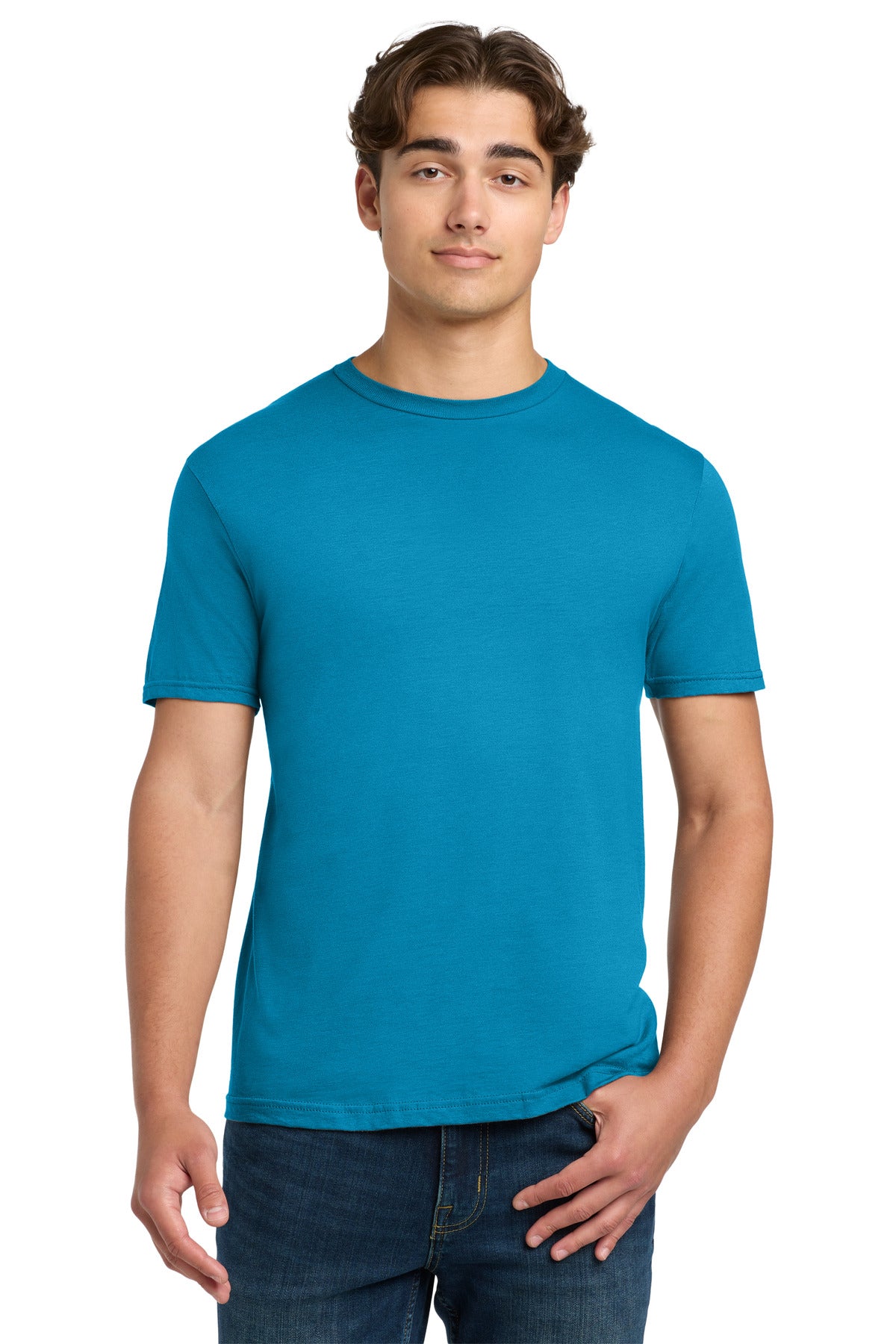 Gildan Softstyle T-Shirt 64000 front model image.