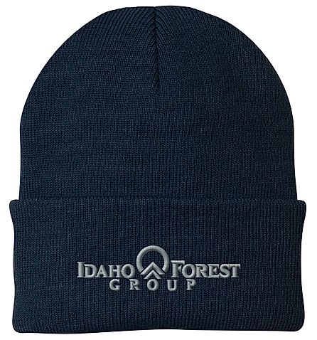 CP90 - Port & Company Knit Cap - Idaho Forest Group - Logowear Store - Embroidery - #29726