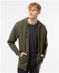 SS4500Z Unisex Midweight Full-Zip Hooded Sweatshirt