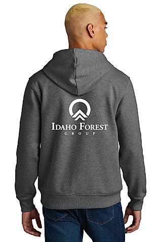 DT6600 - District V.I.T. Super Heavyweight Fleece Hoodie - Idaho Forest Group - Logowear Store - Transfer Screen Print - #29726