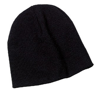 Port &amp; Company Beanie Cap  CP91 front model image.