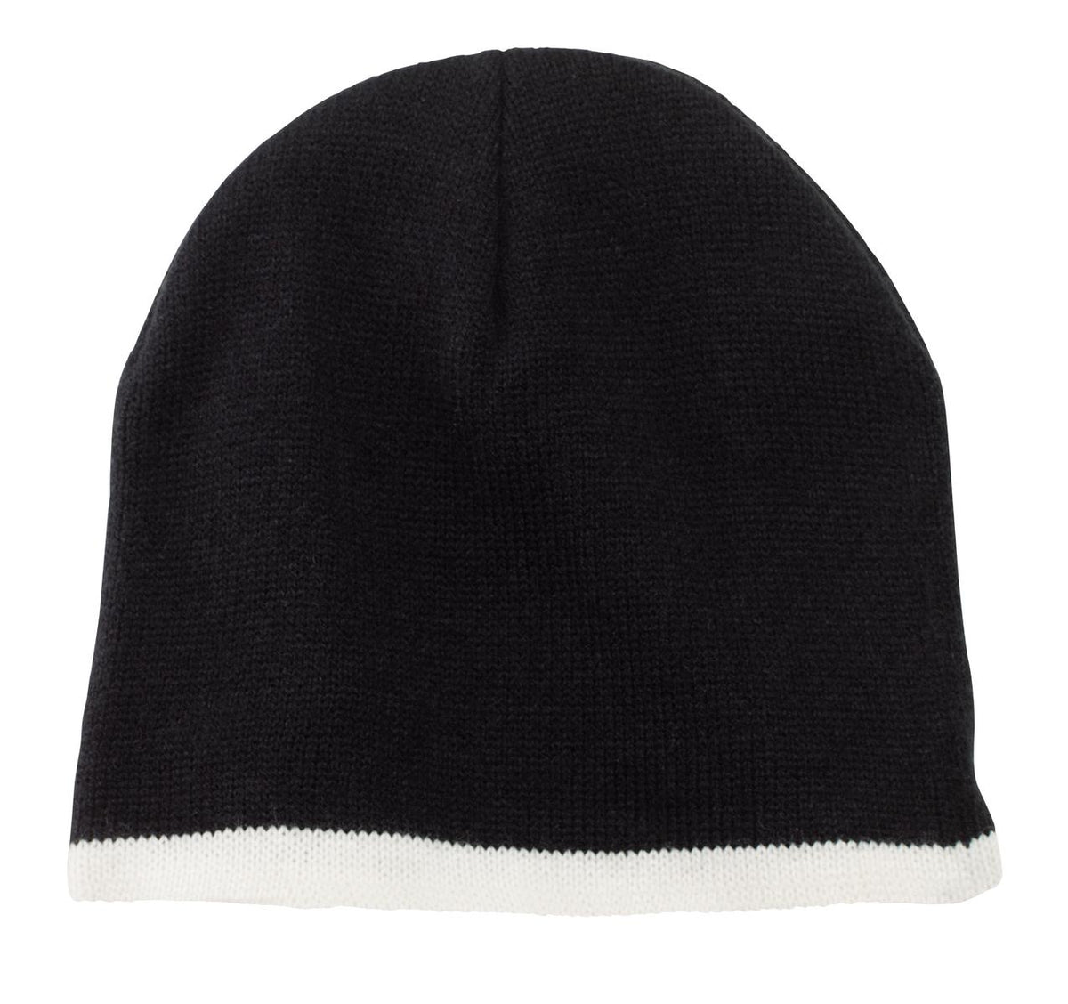 Port &amp; Company Beanie Cap  CP91 front model image.