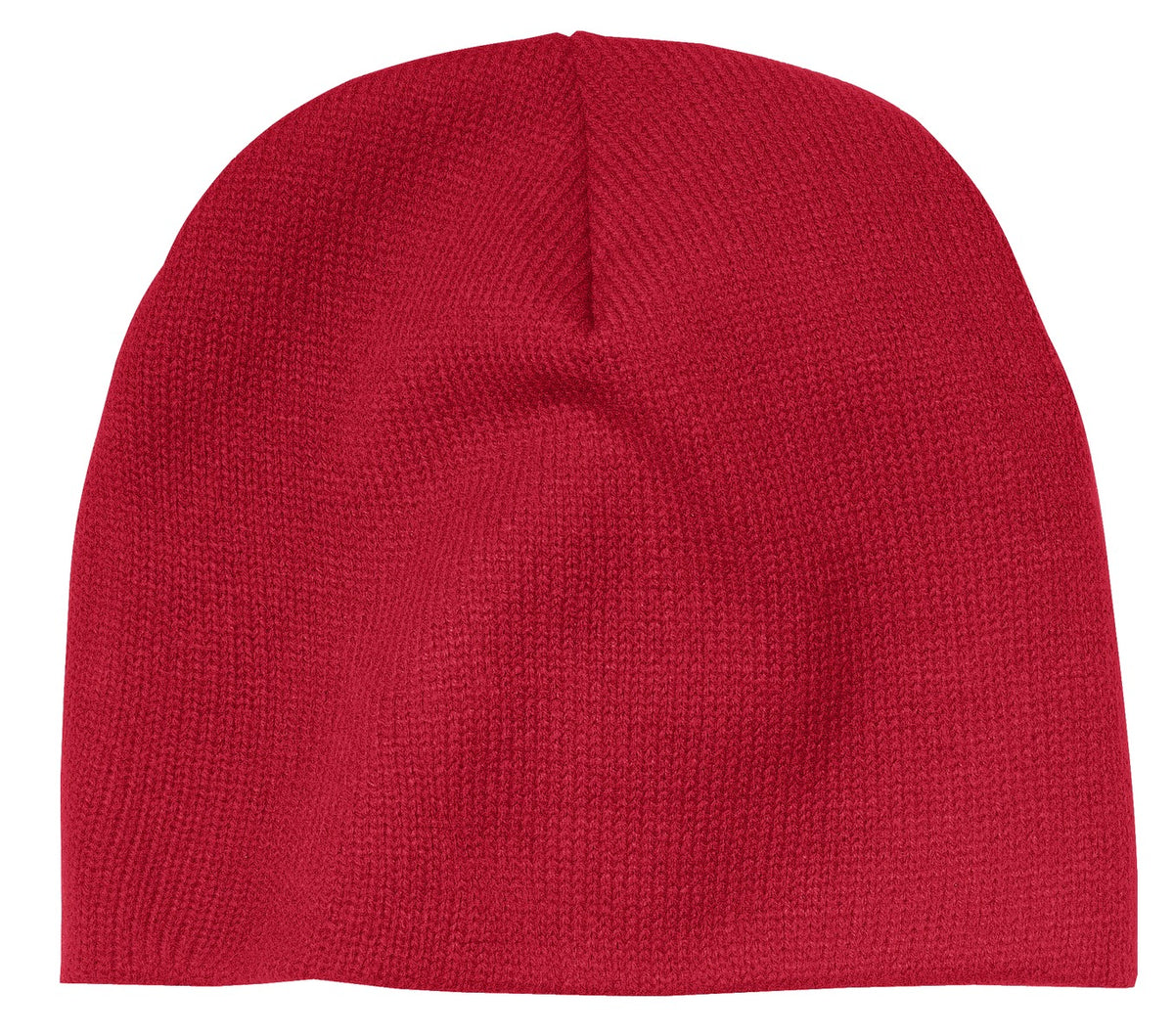 Port &amp; Company Beanie Cap  CP91 front model image.