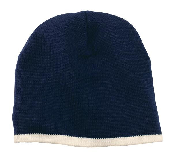 Port &amp; Company Beanie Cap  CP91 front model image.