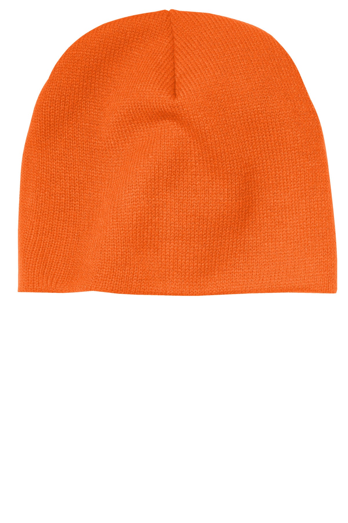 Port &amp; Company Beanie Cap  CP91 front model image.